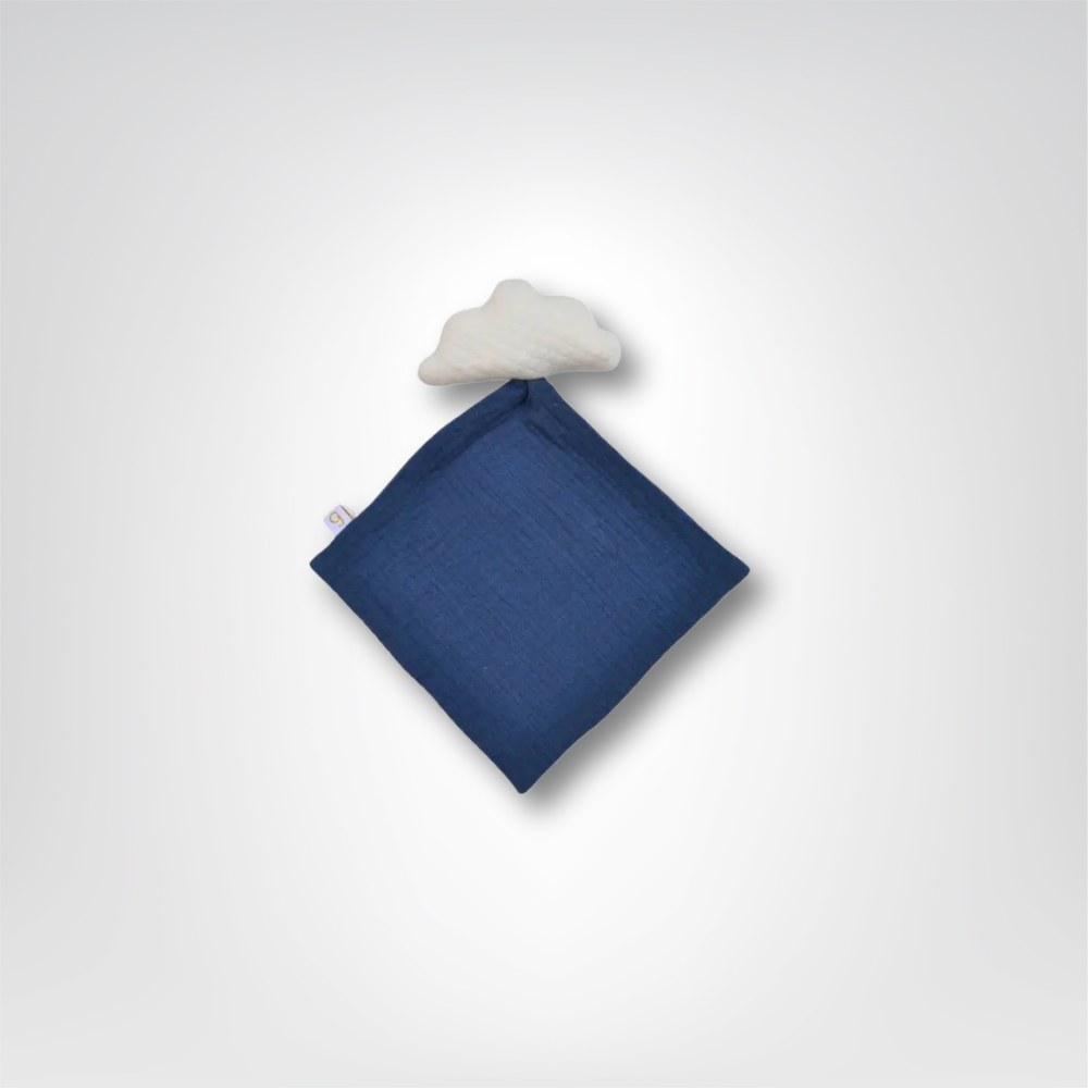 Doudou plat nuage personnalisable pour bébé : Priam (Mixte) - Mon Dressing de Bébé