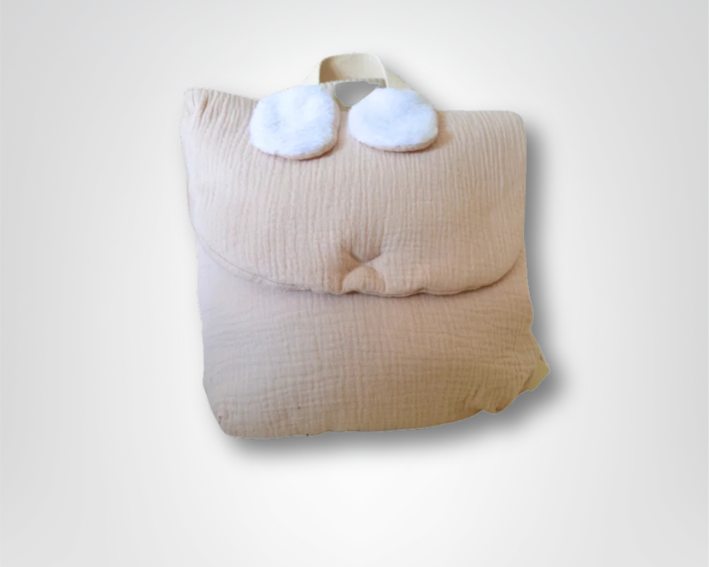 Sac à dos bébé lapin personnalisable : Maxime - Mon Dressing de Bébé