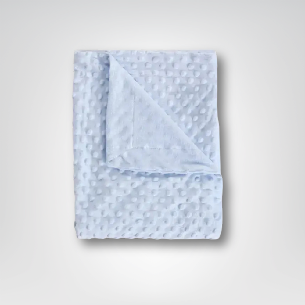 Couverture bébé double face personnalisable : Juliette (80x110 cm) - Mon Dressing de Bébé