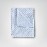 Couverture bébé double face personnalisable : Juliette (80x110 cm) - Mon Dressing de Bébé