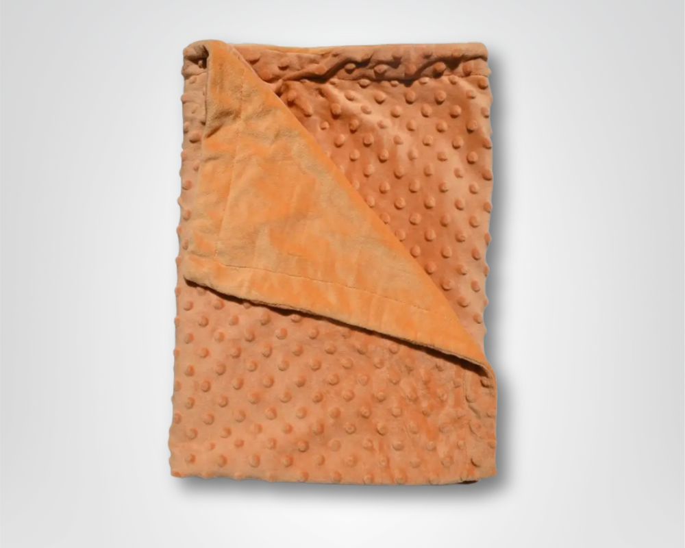 Couverture bébé double face personnalisable : Juliette (80x110 cm) - Mon Dressing de Bébé