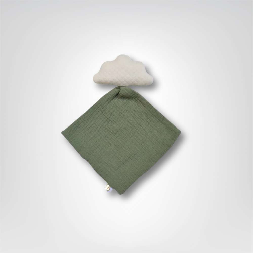 Doudou plat nuage personnalisable pour bébé : Priam (Mixte) - Mon Dressing de Bébé