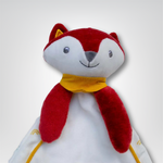 Doudou renard personnalisable pour bébé : Léonard - Mon Dressing de Bébé