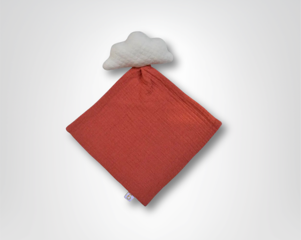 Doudou plat nuage personnalisable pour bébé : Priam (Mixte) - Mon Dressing de Bébé