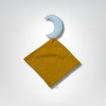 Doudou plat lune personnalisable pour bébé : Priam (Mixte) - Mon Dressing de Bébé