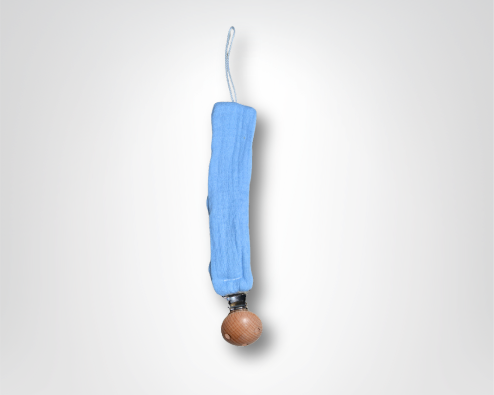 Attache tétine bébé personnalisable : Sacha - Mon Dressing de Bébé