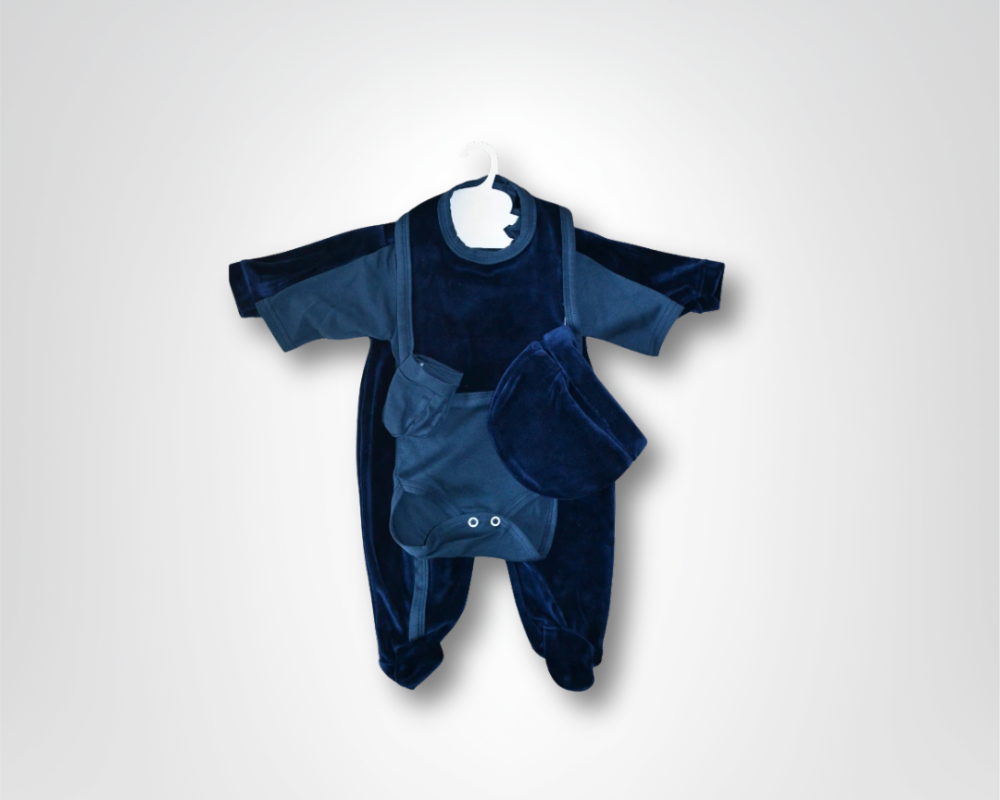 Ensemble 5 pièces bébé personnalisable : Jaylinn