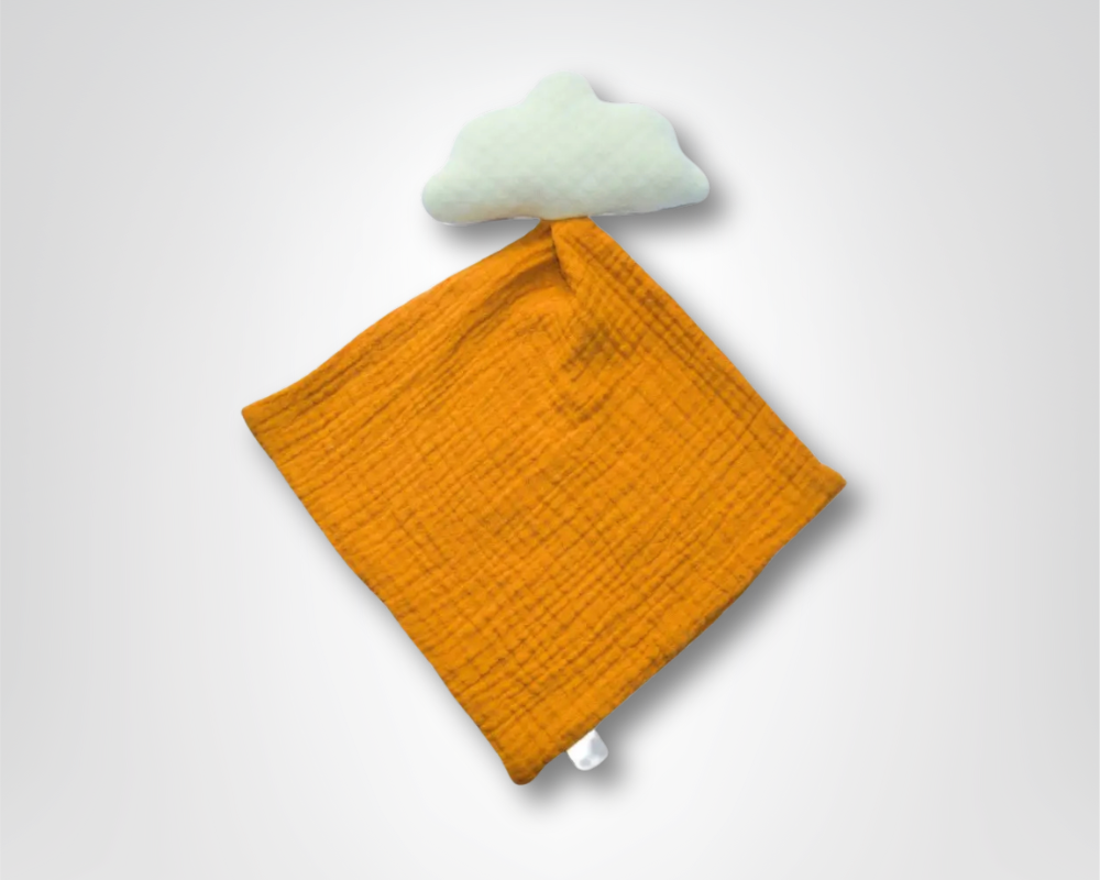 Doudou plat nuage personnalisable pour bébé : Priam (Mixte) - Mon Dressing de Bébé