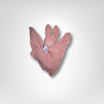 Doudou bébé lapin personnalisable : Andréa - Mon Dressing de Bébé