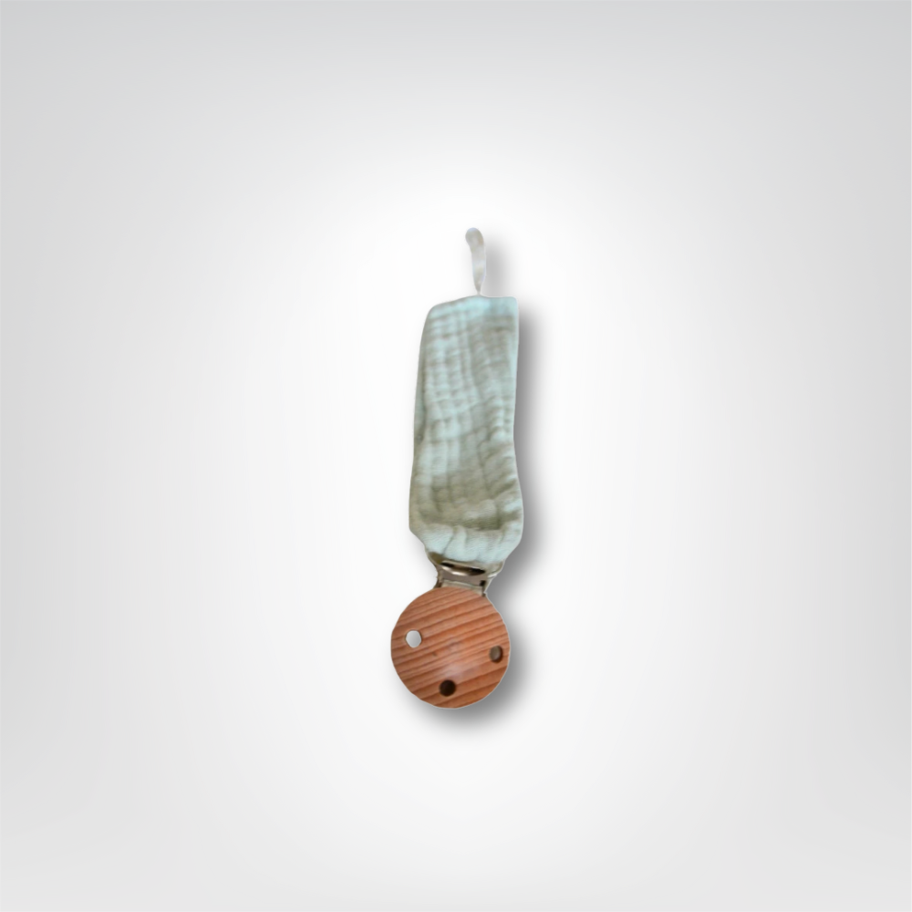 Attache tétine bébé personnalisable : Sacha - Mon Dressing de Bébé
