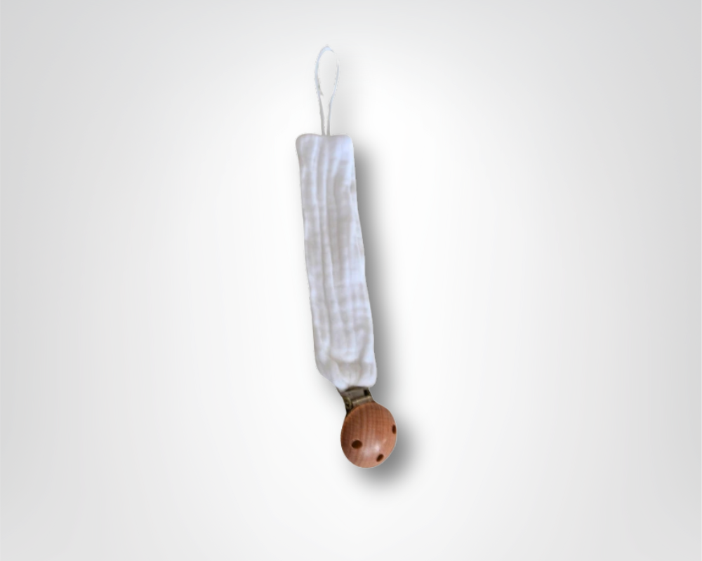 Attache tétine bébé personnalisable : Sacha - Mon Dressing de Bébé