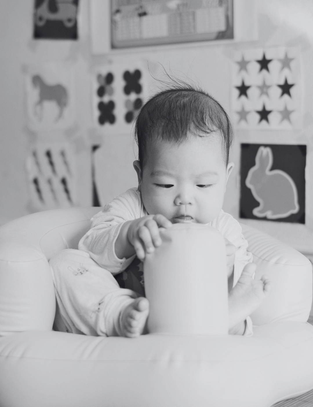 Les temps d'éveil de la naissance à 6 Mois