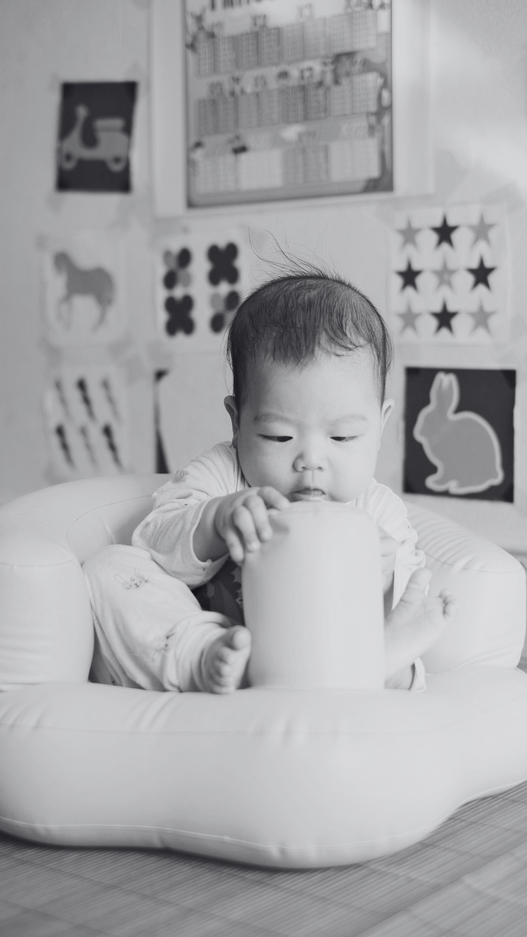 Les temps d'éveil de la naissance à 6 Mois