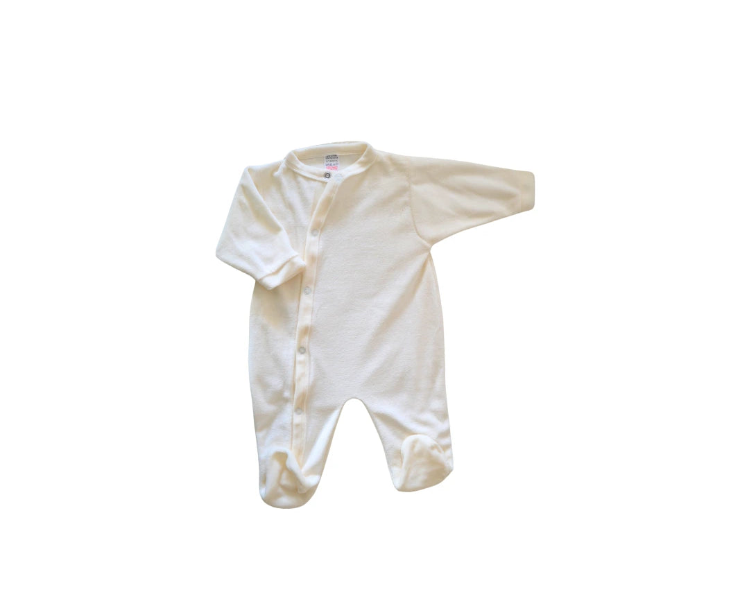 Pyjama de l'ensemble 5 pièces bébé personnalisable : Jaylinn blanc