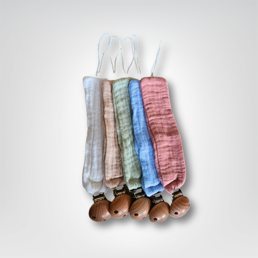 Attache tétine bébé personnalisable : Sacha - Mon Dressing de Bébé