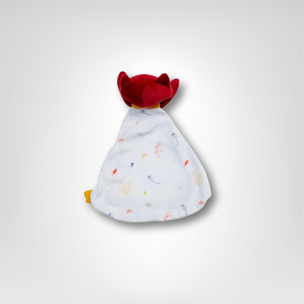 Doudou renard personnalisable pour bébé : Léonard - Mon Dressing de Bébé