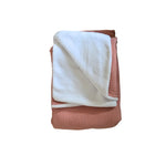  Couverture bébé personnalisable : Cameron vieux rose