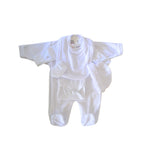 Ensemble 5 pièces bébé personnalisable : Jaylinn blanc