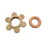 Anneau de dentition bébé silicone : Sunny détail