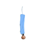 Attache tétine bébé personnalisable : Sacha bleu cobalt