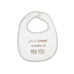 Bavoir bébé au contour gris du lot de 7 bavoirs bébé 4 mois et + (Mixte)