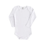 Body bébé blanc du lot 2 body bébé manches longues : Angèle