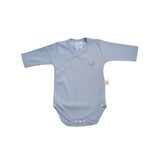 Body bébé bleu cobalt du set bébé 3 pièces en coton biologique : Krys