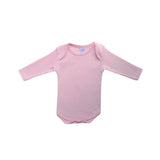 Body bebe rose du lot 2 body bebe manches longues : Angele