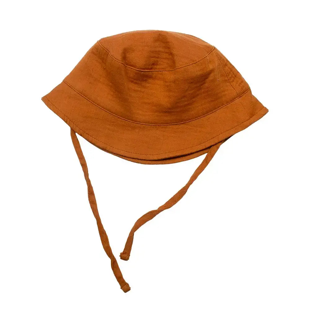 Chapeau bébé soleil : Axel (Mixte) de couleur camel