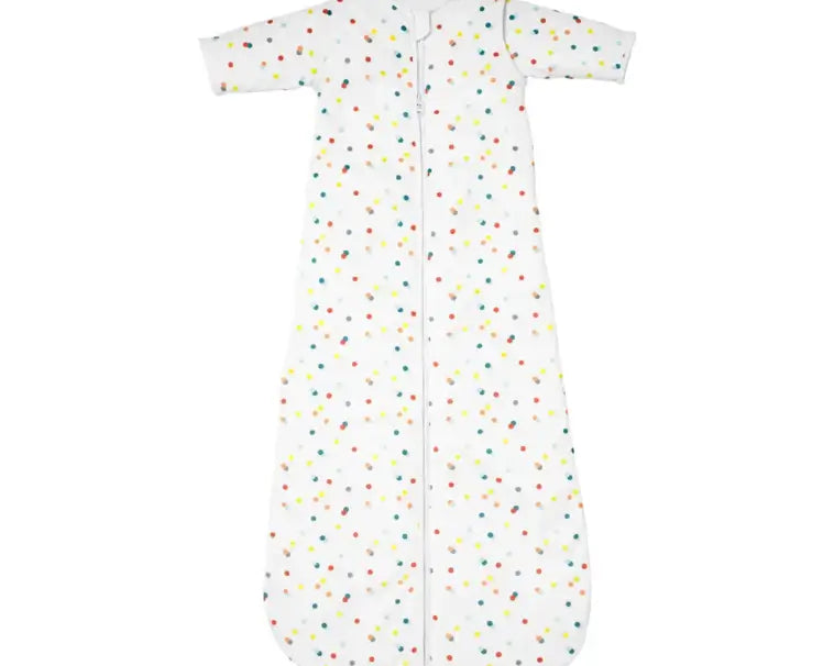 Dos de la gigoteuse bébé évolutive : Pois