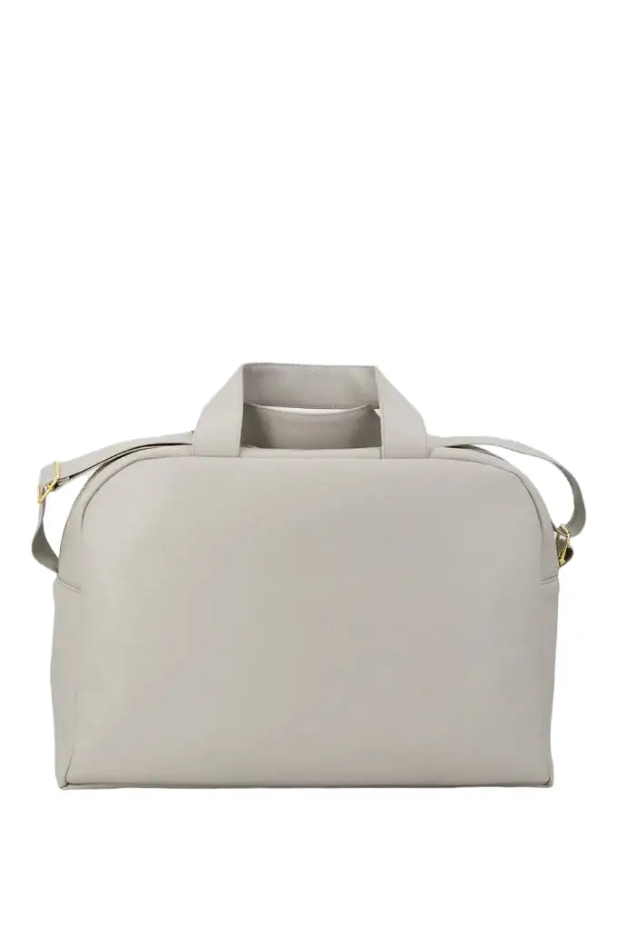 Dos du sac à langer bébé : Alix de couleur gris grège