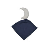 Doudou bébé lune : Priam (Mixte) de couleur bleu foncé