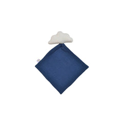 Doudou bébé nuage : Priam (Mixte) de couleur bleu foncé
