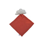 Doudou bebe nuage : Priam (Mixte) de couleur terracotta