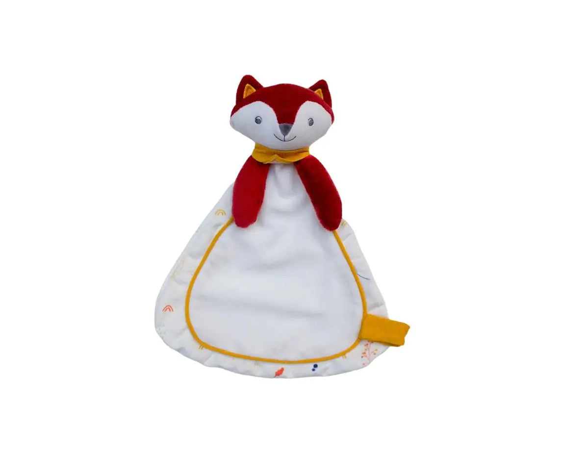 Doudou bébé renard : Léonard de face
