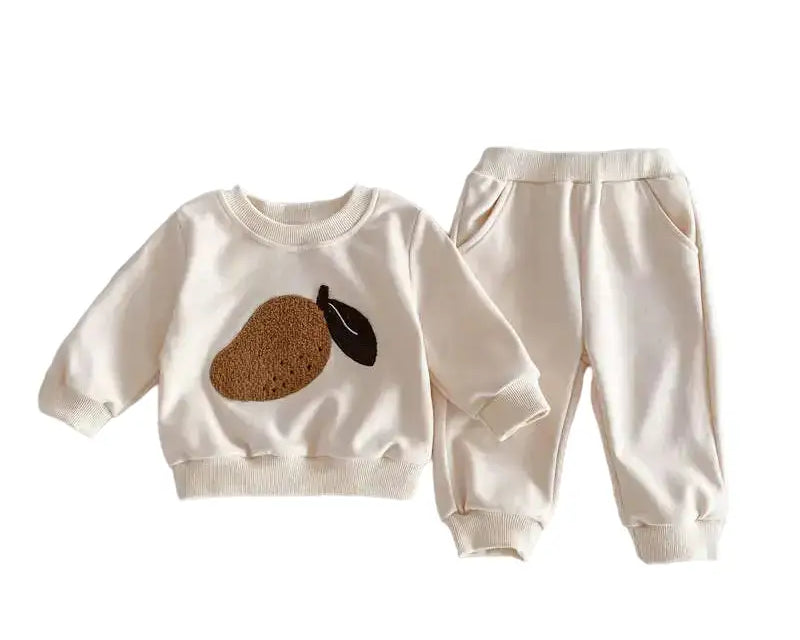 Ensemble bébé survêtement : Camille (Mixte) motif mangue