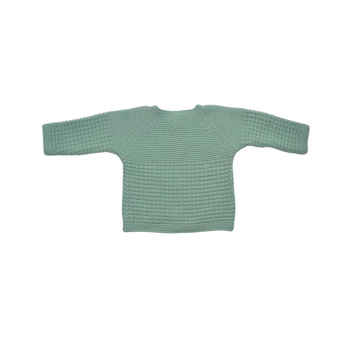 Gilet bébé gaufré : Alma de dos 