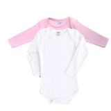 Lot 2 body bébé manches longues : Angèle deux coloris