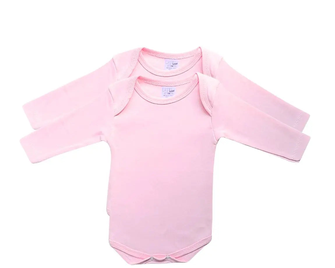 Lot 2 body bébé manches longues : Léanne