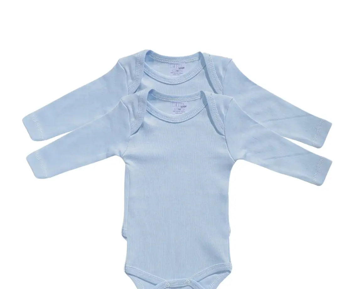 Lot 2 body bébé manches longues : Léonny 