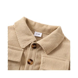 Surchemise bébé manches longues : Amaël détail col