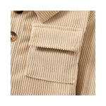 Surchemise bébé manches longues : Amaël détail poche