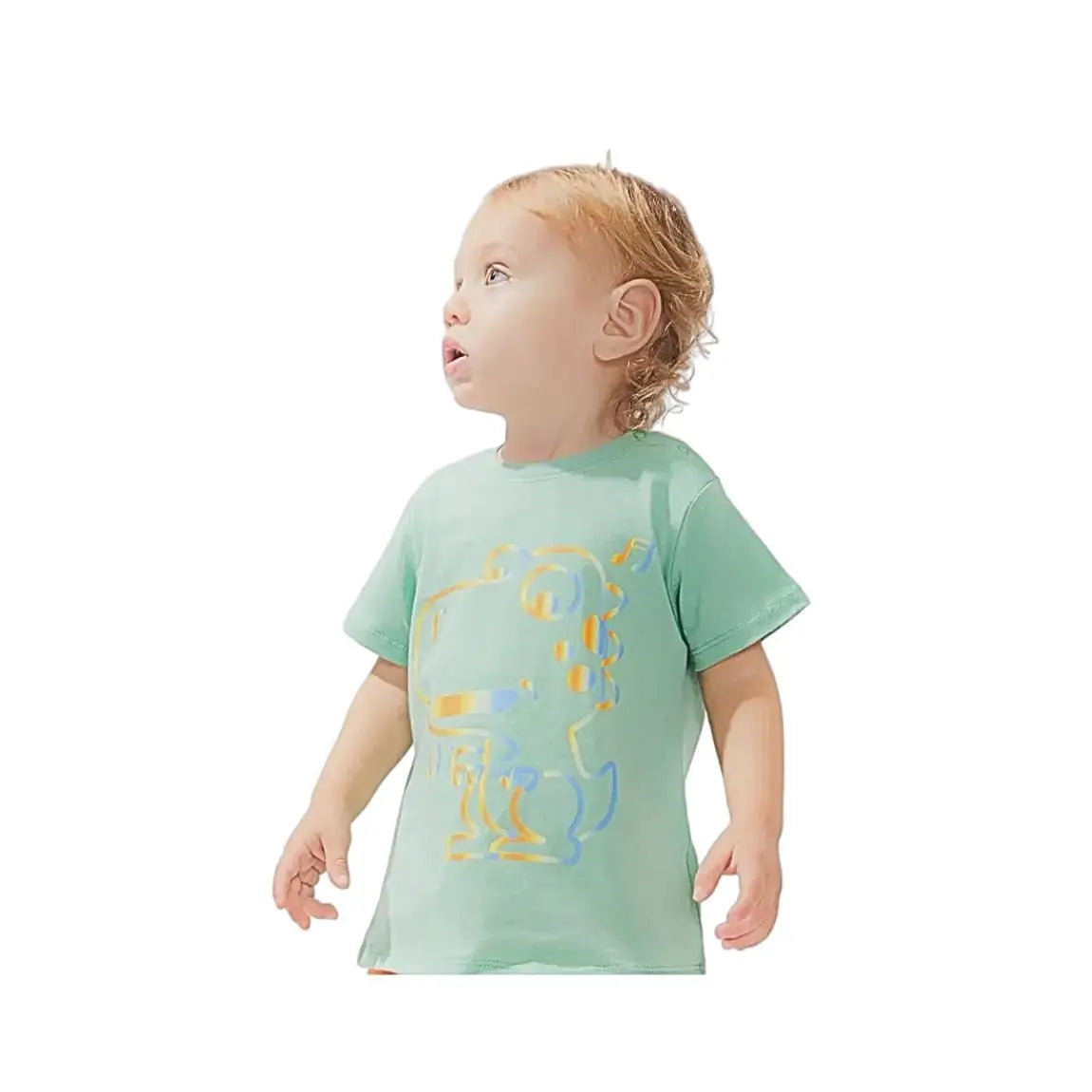Enfant portant le t-shirt bébé manches courtes : Lilian